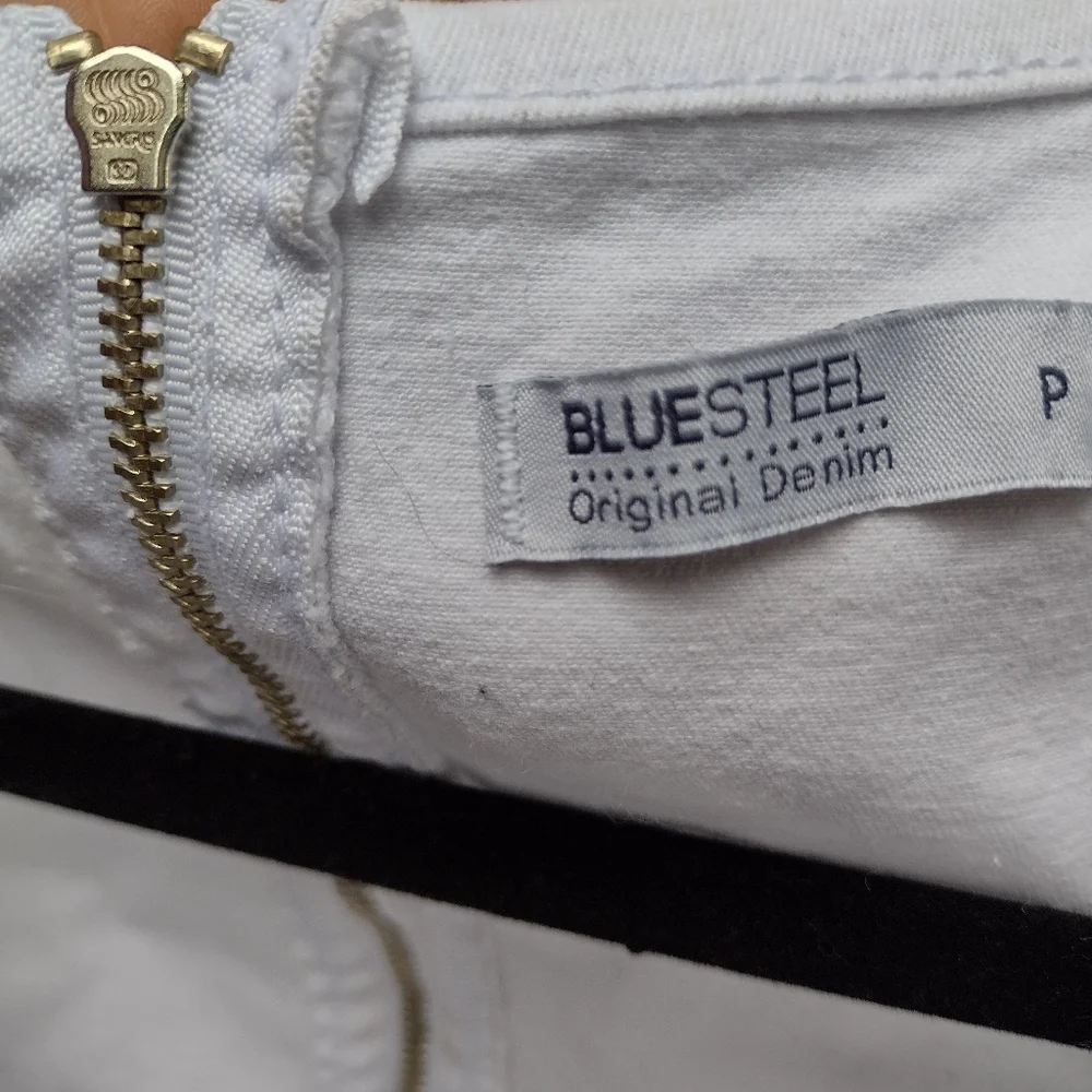 White dress by Bluesteel Original Denim size P - Picture 4 of 6